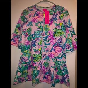NWT Lilly Pulitzer Beach Cover-Up - Mermaid